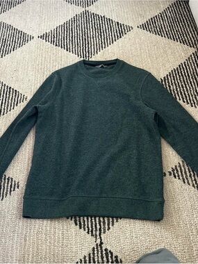 Men's Crewneck Sweater - Dark Green